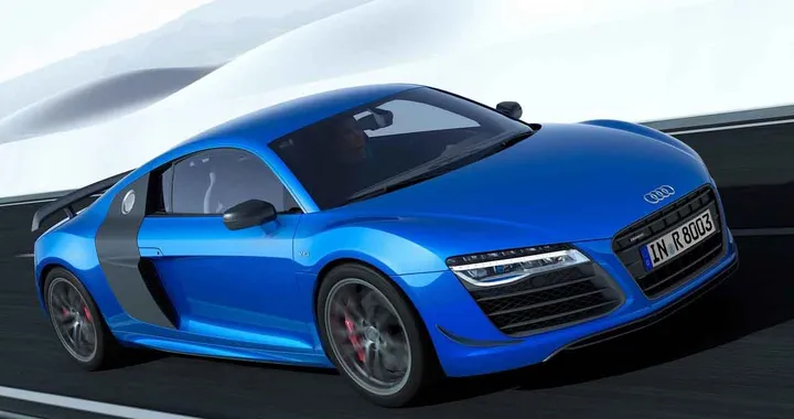 Audi R8 LMX: debuttano i fari laser