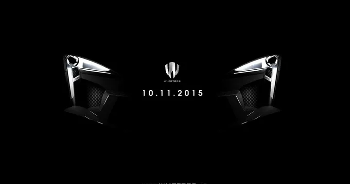 W Motors Fenyr SuperSport al Motor Show di Dubai