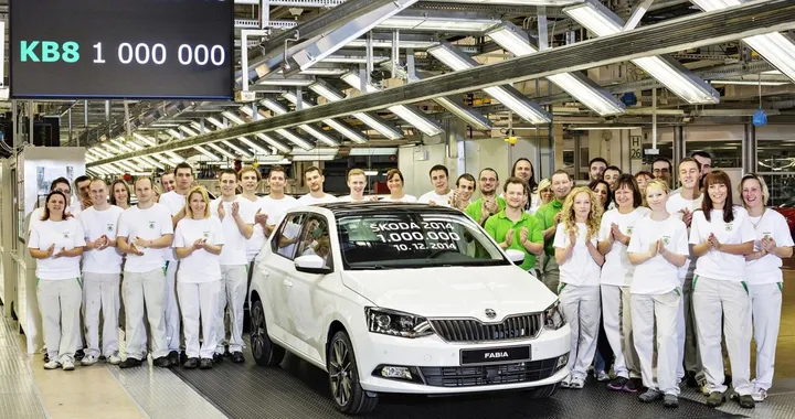 Skoda: prodotte 1 milione di auto in un anno