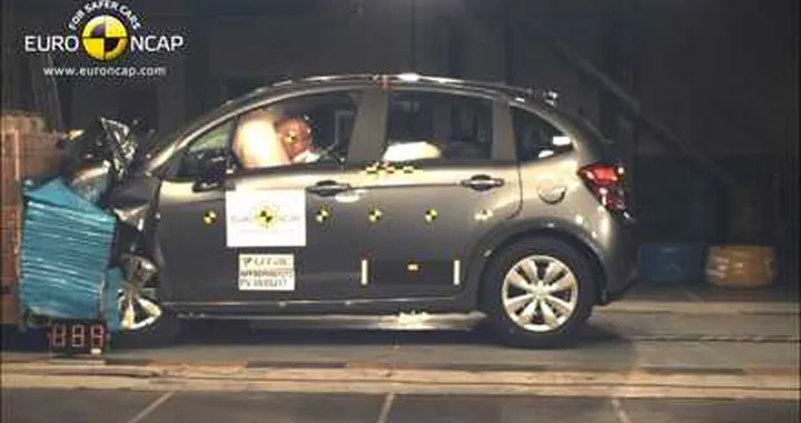 4 stelle Euro NCAP per la nuova Citroen C3