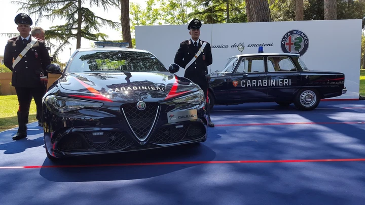 Alfa Romeo Giulia Quadrifoglio Carabinieri