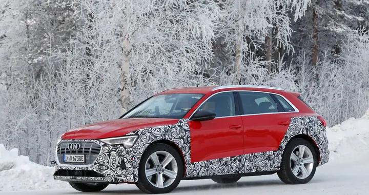 Audi e-tron: spiata in test la versione sportiva