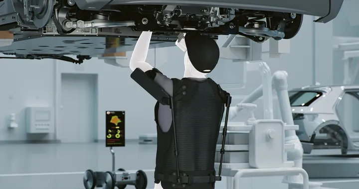 X-ble Shoulder: il robot indossabile di Hyundai e Kia per assistere i lavoratori