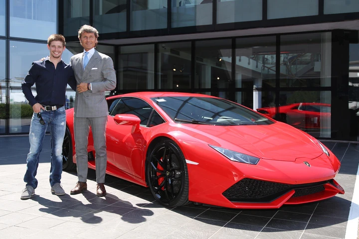 Lamborghini: Stoner prova la Huracan