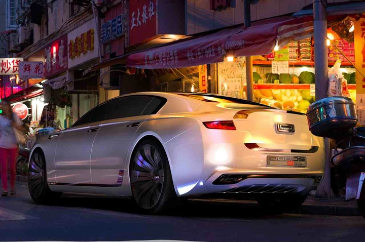 Qoros 9 Sedan Concept: le immagini ufficiali
