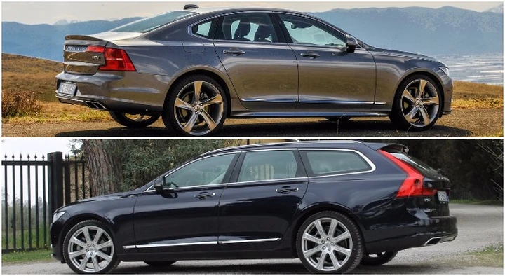 Volvo S90 e V90, la prova su strada