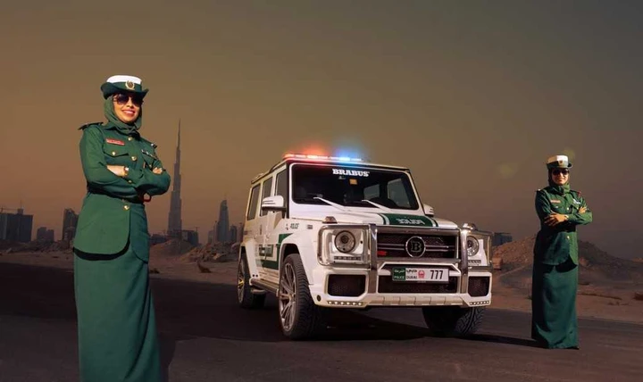 Brabus B63S-700 Widestar  per la Polizia di Dubai