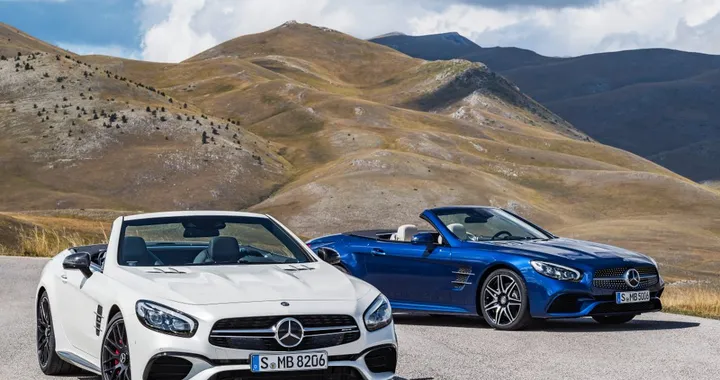 Mercedes SL restyling 2016 al Salone di Los Angeles