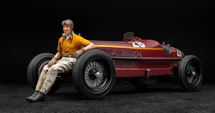L'Alfa Romeo 8C 2300 di Nuvolari rivive in scala 1:8 e costa come un'auto nuova