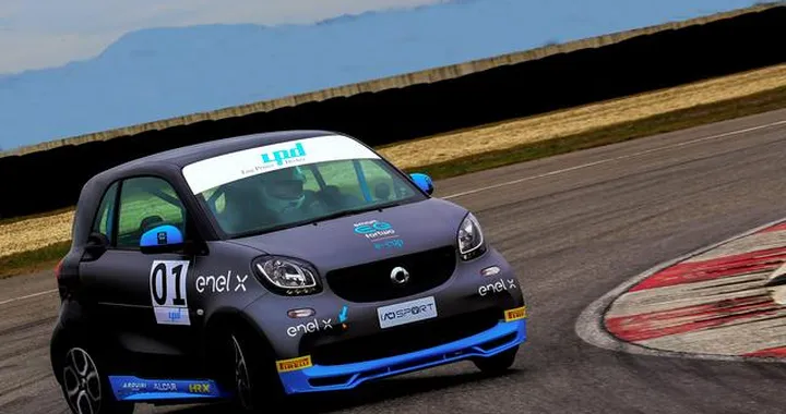 Smart EQ Fortwo e-cup al Parco Valentino 2018