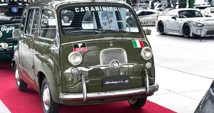 Fiat 600 Multipla, l’icona italiana celebra 70 anni all’Heritage Hub