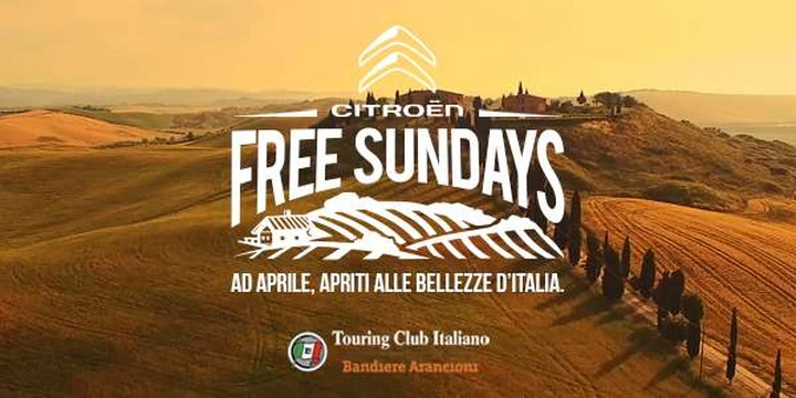 Citroen Free Sundays: alla scoperta le bellezze d’Italia nelle domeniche di aprile