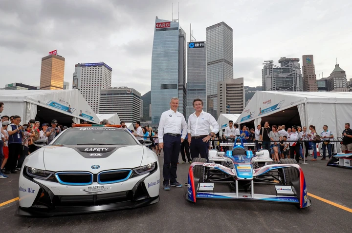 Bmw Formula E: immagini ufficiali