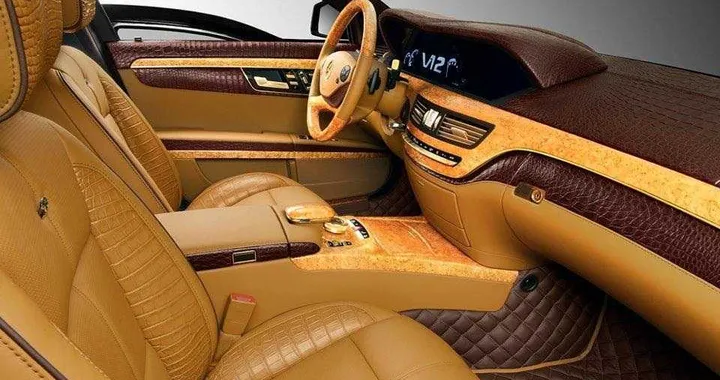 Mercedes S600 Guard Golden