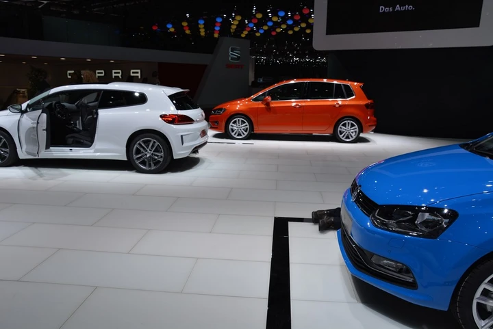 Stand Volkswagen al Salone di Ginevra 2014