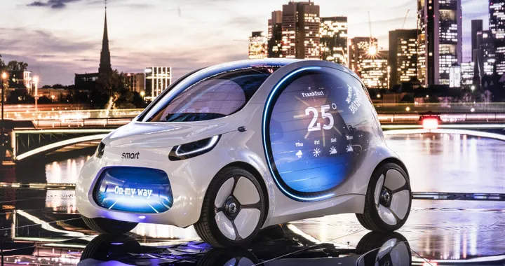 Smart Vision EQ Fortwo al Salone di Francoforte 2017