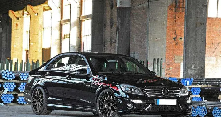 Una Mercedes C63 AMG da 580 CV con Wimmer