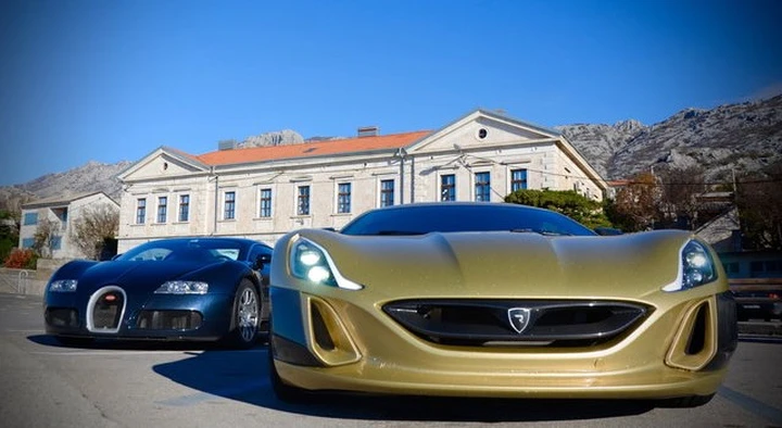 Bugatti Veyron vs Rimac Concept One: video da non perdere
