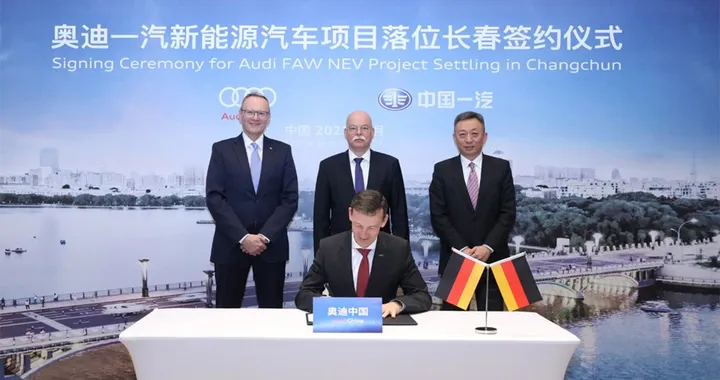 Audi-FAW: nuova joint venture a Changchun per produrre auto elettriche in Cina