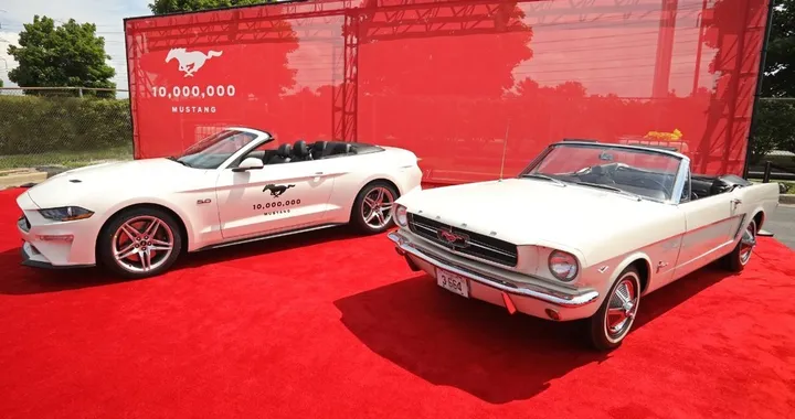 Ford Mustang: 10 milioni di esemplari prodotti