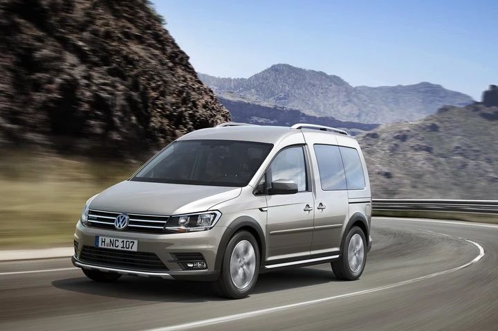 Volkswagen Caddy Alltrack: le immagini ufficiali