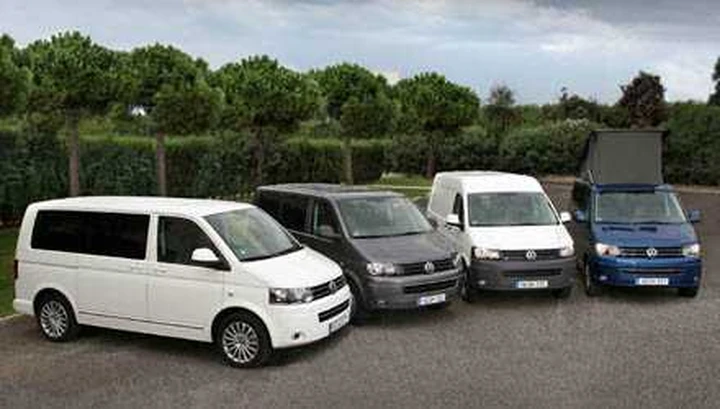 Volkswagen T5: trazione 4x4 e cambio DSG