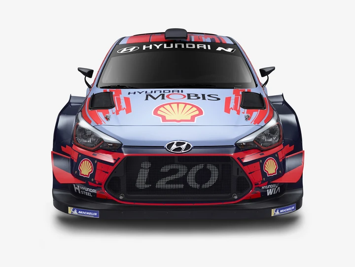 WRC: nuova livrea per la Hyundai i20 Coupé WRC Plus
