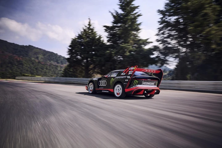 Audi S1 Hoonitron Electrikhana 2 Ken Block