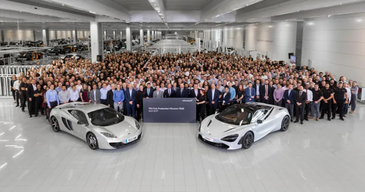 McLaren: iniziata la produzione della 720S