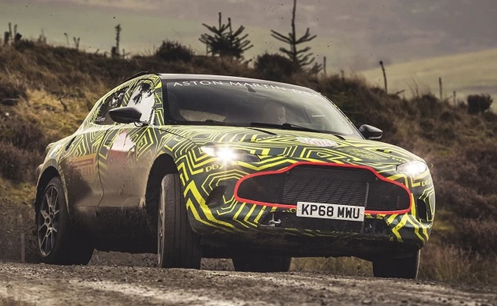 Aston Martin DBX: primi test per il SUV di Gaydon