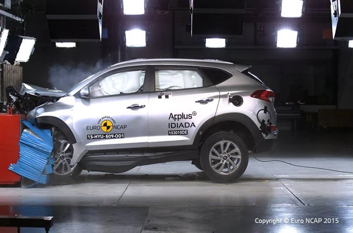 Crash test EuroNcap: 5 stelle per la Hyundai Tucson