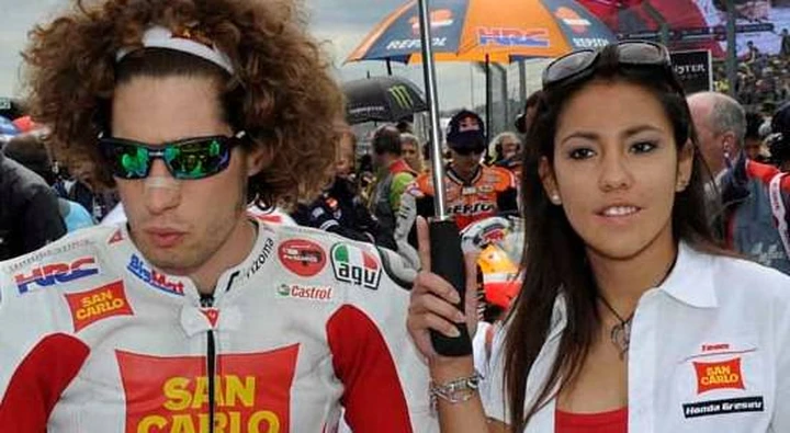 Incidente per Kate, l'ex di Marco Simoncelli