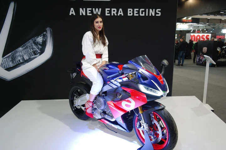 Aprilia a Motor Bike Expo 2020