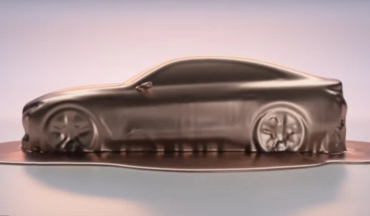 Bmw i4 Concept: le immagni teaser