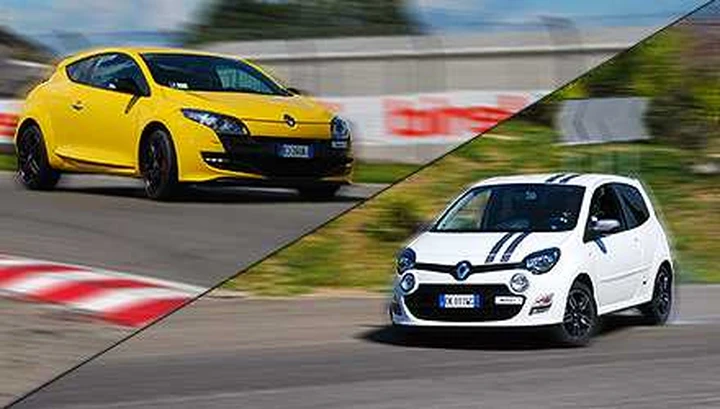 Test Renault: Twingo Gordini vs Megane RS