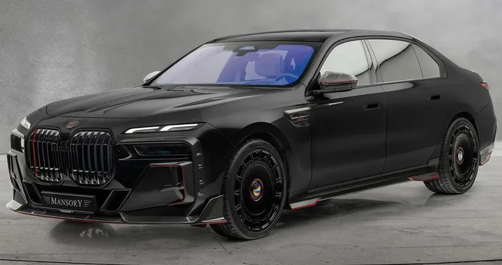 BMW Serie 7 2024: Mansory mostra in anteprima la sua versione modificata [FOTO]