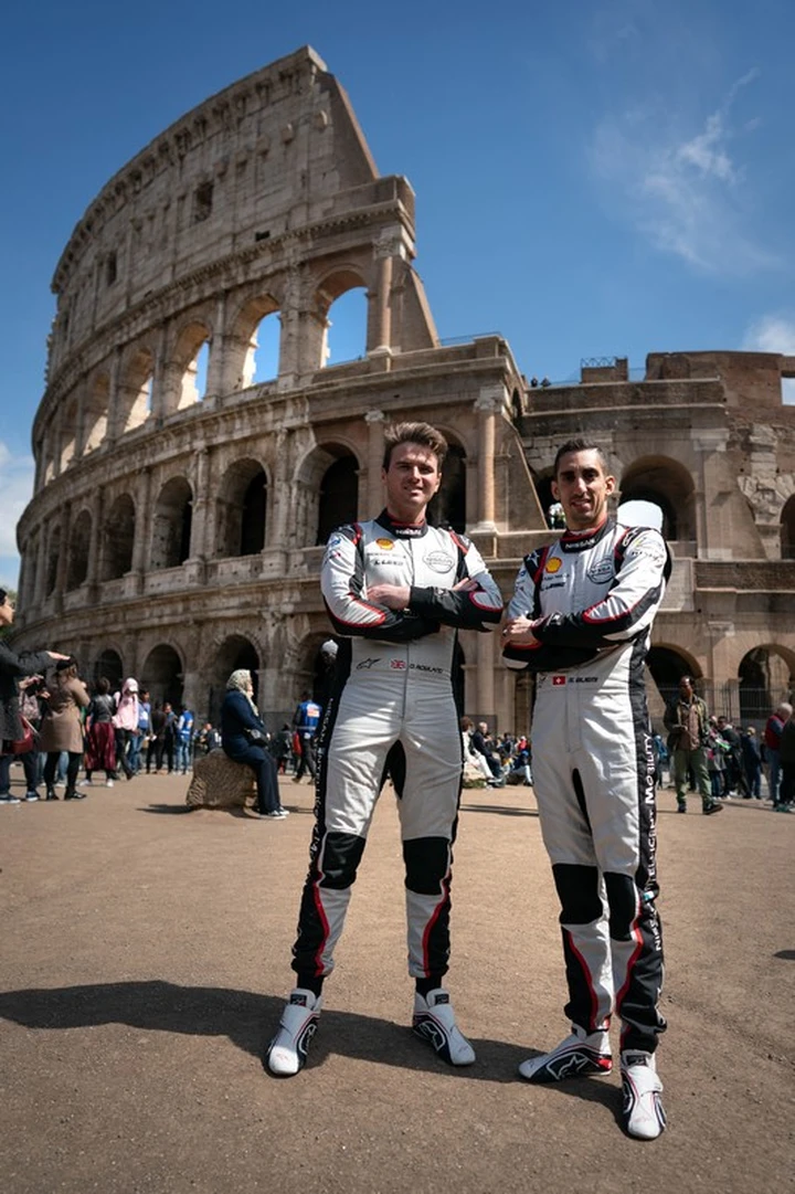 Nissan e.dams Formula E a Roma: le immagini.