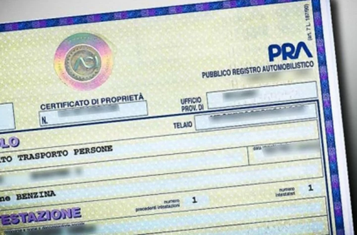 Certificato di proprietà: dal 5 ottobre sarà digitale