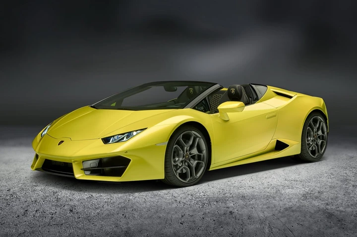 Lamborghini Huracan RWD Spyder: immagini ufficiali