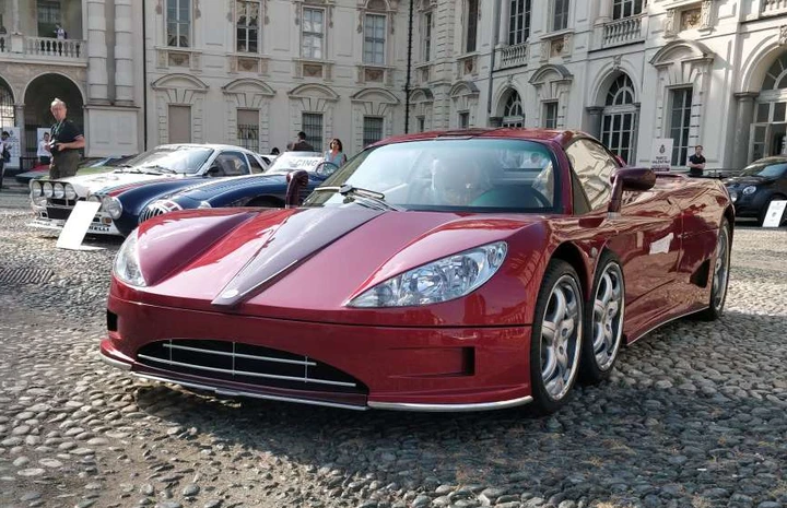 Covini C6W: al Salone di Torino la supercar a sei ruote
