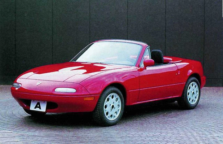 Tre generazioni di Mazda MX5