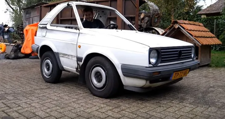Ecco la Volkswagen Golf più corta del mondo!