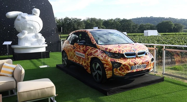 Bmw i3 Spaghetti Car: esemplare unico battuto all’asta della Fondazione Leonardo DiCaprio