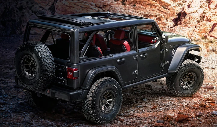 Jeep Wrangler Rubicon 392 Concept: immagini ufficiali