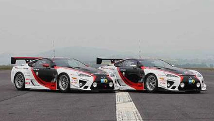 Lexus LFA alla 24 ore del Nurburgring