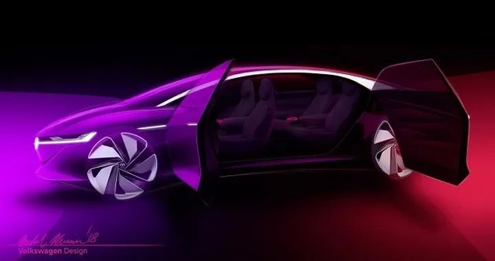 Volkswagen I.D. Vizzion: la berlina elettrica debutta a Ginevra