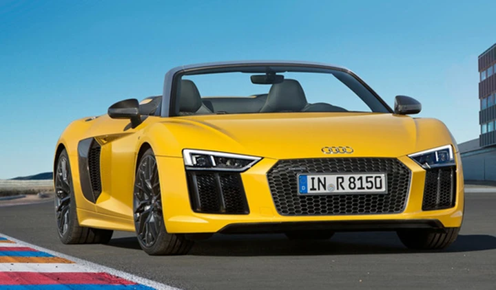 Nuova Audi R8 Spyder: prezzi da 164.400 euro
