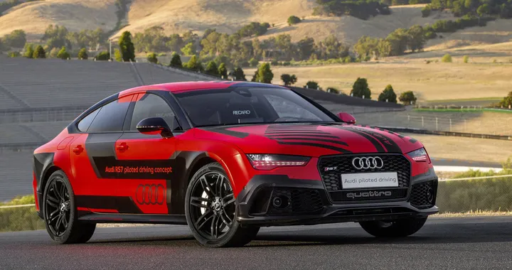 Audi RS7: la guida autonoma è ancora più veloce