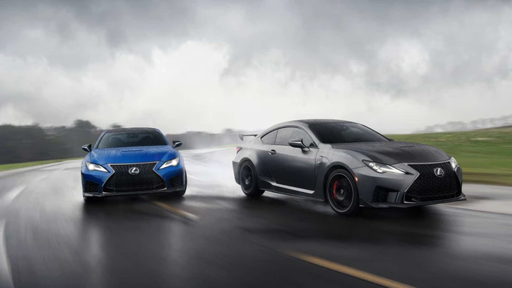 Lexus RC F e RC F Track Edition