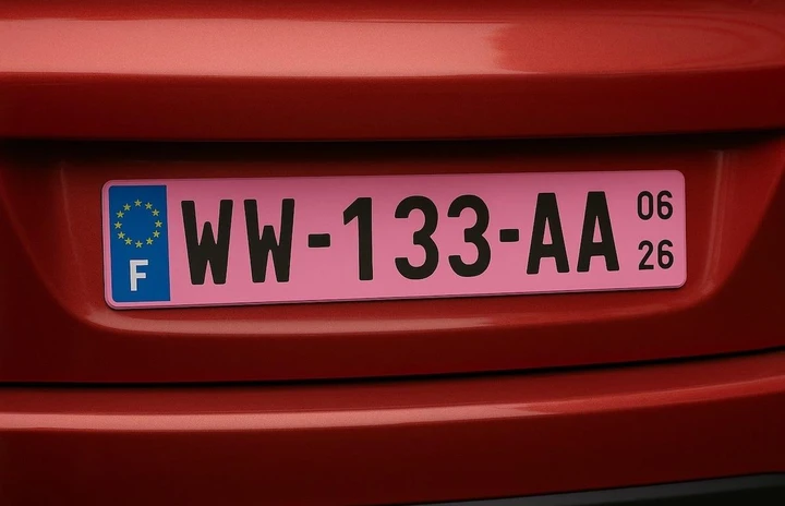 Gialle, verdi o rosa: cosa dicono i colori delle targhe in Europa